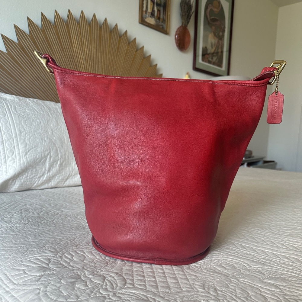 Coach Red 9085 XL Duffle Sac
